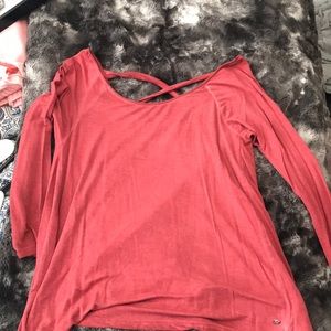 quarter sleeve loose top